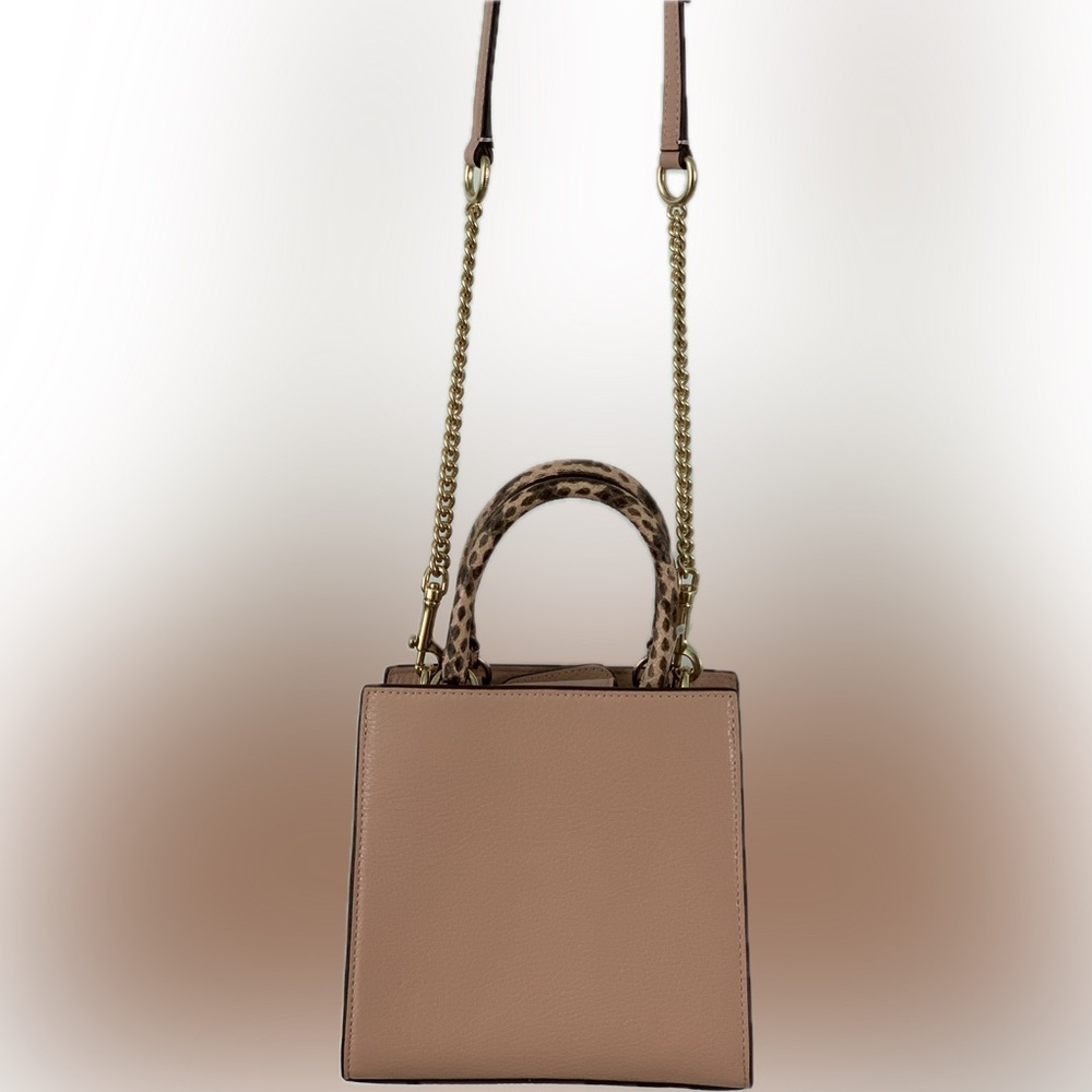 Coach Snake Embossed Trim Mini Pepper Crossbody - Picture 15 of 16